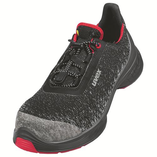 [6852.7-35] 68527 - uvex 1 G2 Chaussures basses S1  noir, rouge Largeur 10 (35)