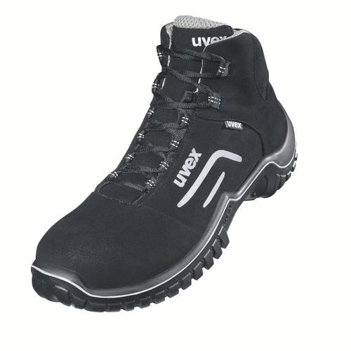 69798 - uvex motion style Chaussure de sécurité S2  noir, argent Largeur 11