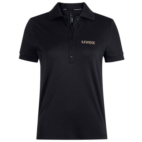 70714 - Polo uvex corporate 26 noir, graphite