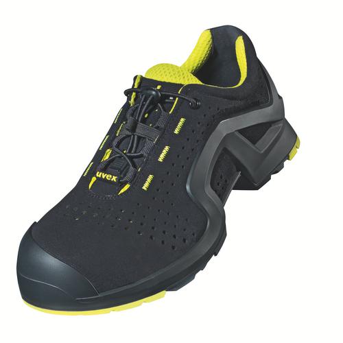 [8514.3-35] 85143 - uvex 1 support Chaussures basses S1P  noir, jaune Largeur 12 (35)