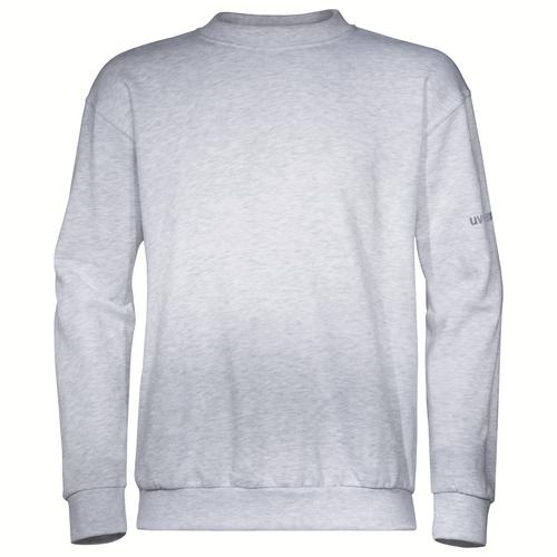 [88157-XS] 88157 - Sweatshirt  gris, mélange cendre (XS)