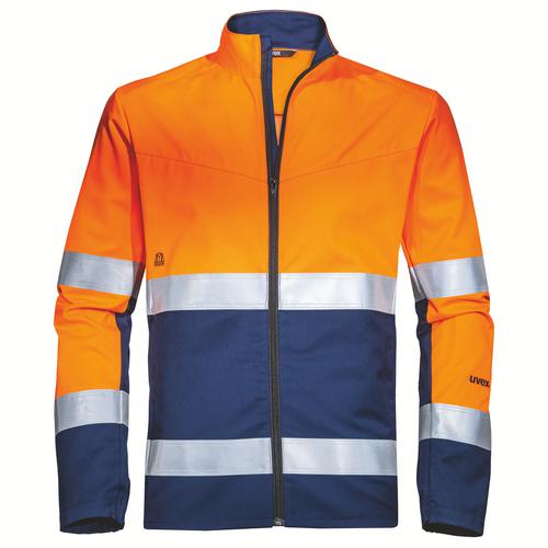 88265 - Veste de travail uvex Construction orange, bleu, orange signalisation