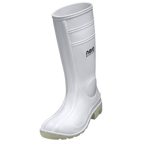 94766 - Nora Bottes en polymà¨re S5  blanc Largeur 11