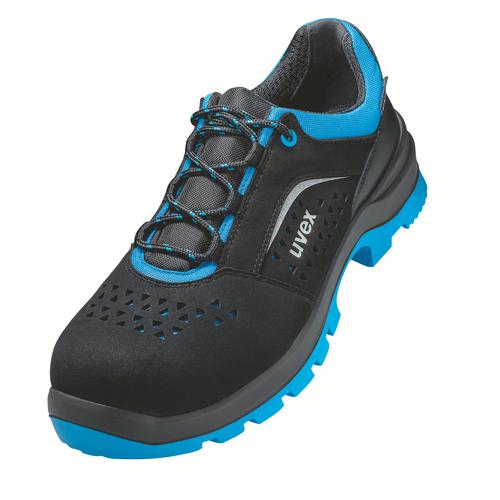 [9554.9-35] 95549 - uvex 2 xenovaÂ® Chaussures basses S1  noir, bleu Largeur 12 (35)