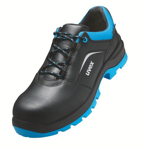 [9555.8-35] 95558 - uvex 2 xenovaÂ® Chaussures basses S2  noir, bleu Largeur 11 (35)