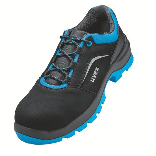 [9557.7-35] 95577 - uvex 2 xenovaÂ® Chaussures basses S2  noir, bleu Largeur 10 (35)