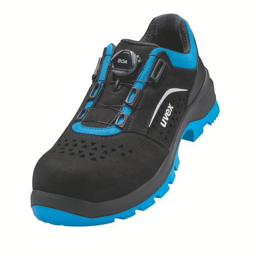 [9558.2-35] 95582 - uvex 2 xenovaÂ® Chaussures basses S1P  noir, bleu Largeur 11 (35)