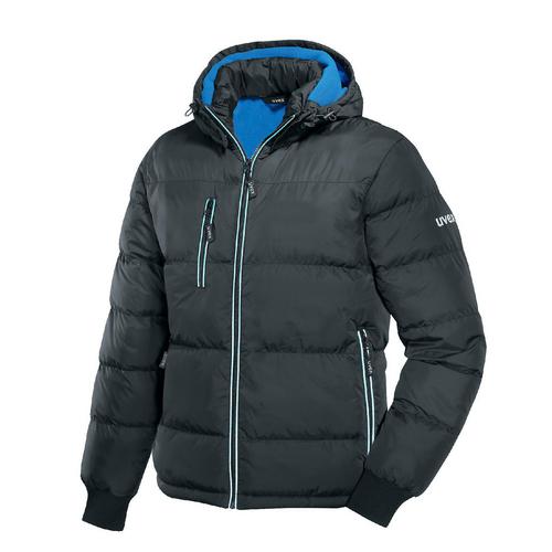 98668 - Veste matelassée  noir, bleu