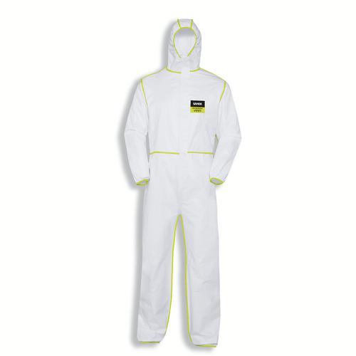 [98710-S] 98710 - uvex Non réutilisable (NR) Combinaison blanc, (S)