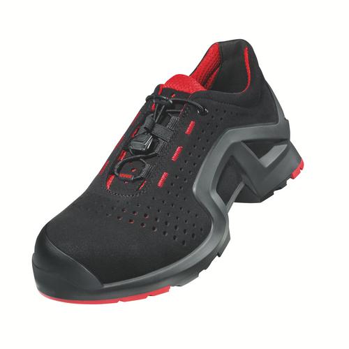 [8519.2-35] 85192 - uvex 1 support Chaussures basses S1P  noir, rouge Largeur 11 (35)