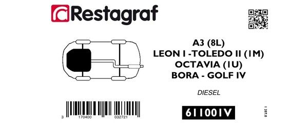 [A611001V] NECESSAIRES DE FIXATION