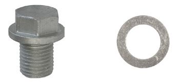 DRAIN PLUG AND SEALING RING M14-1,5 X 17 mm