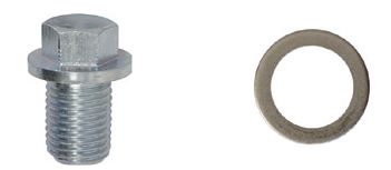 DRAIN PLUG AND SEALING RING M14-1,5 X 19 mm